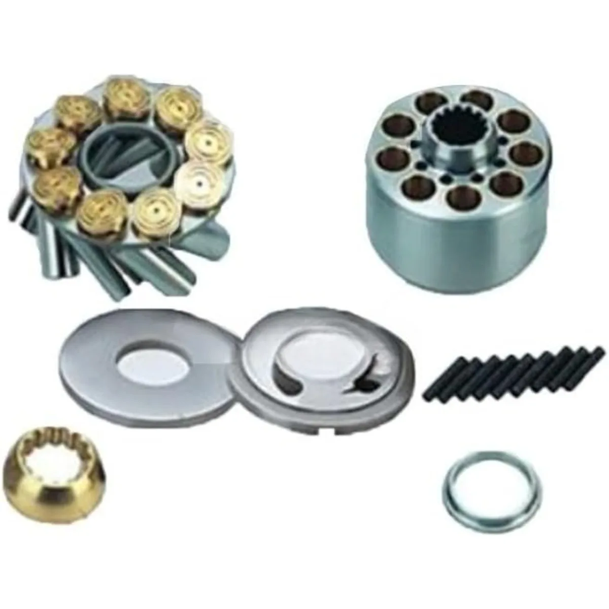 

Hydraulic Main Pump Repair Parts Kit For Kawasaki K3VL28 Excavator