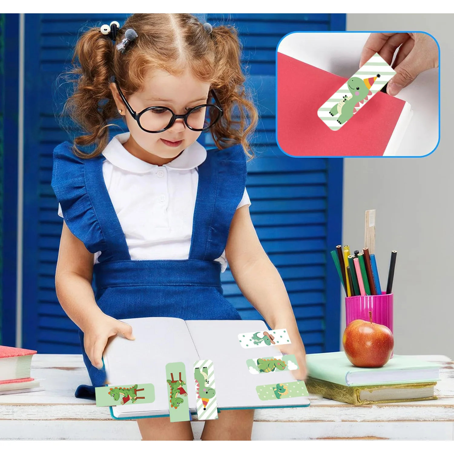 5 Buah/Set Penanda Buku Magnet - Bookmark Magnetic Clip ulasan dan harga