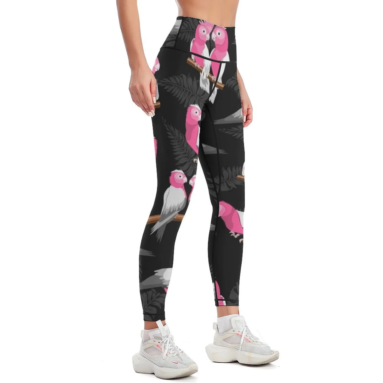 Galah cockatoo pattern Leggings Women's sports Women's sportswear sportswear gym Womens Leggings