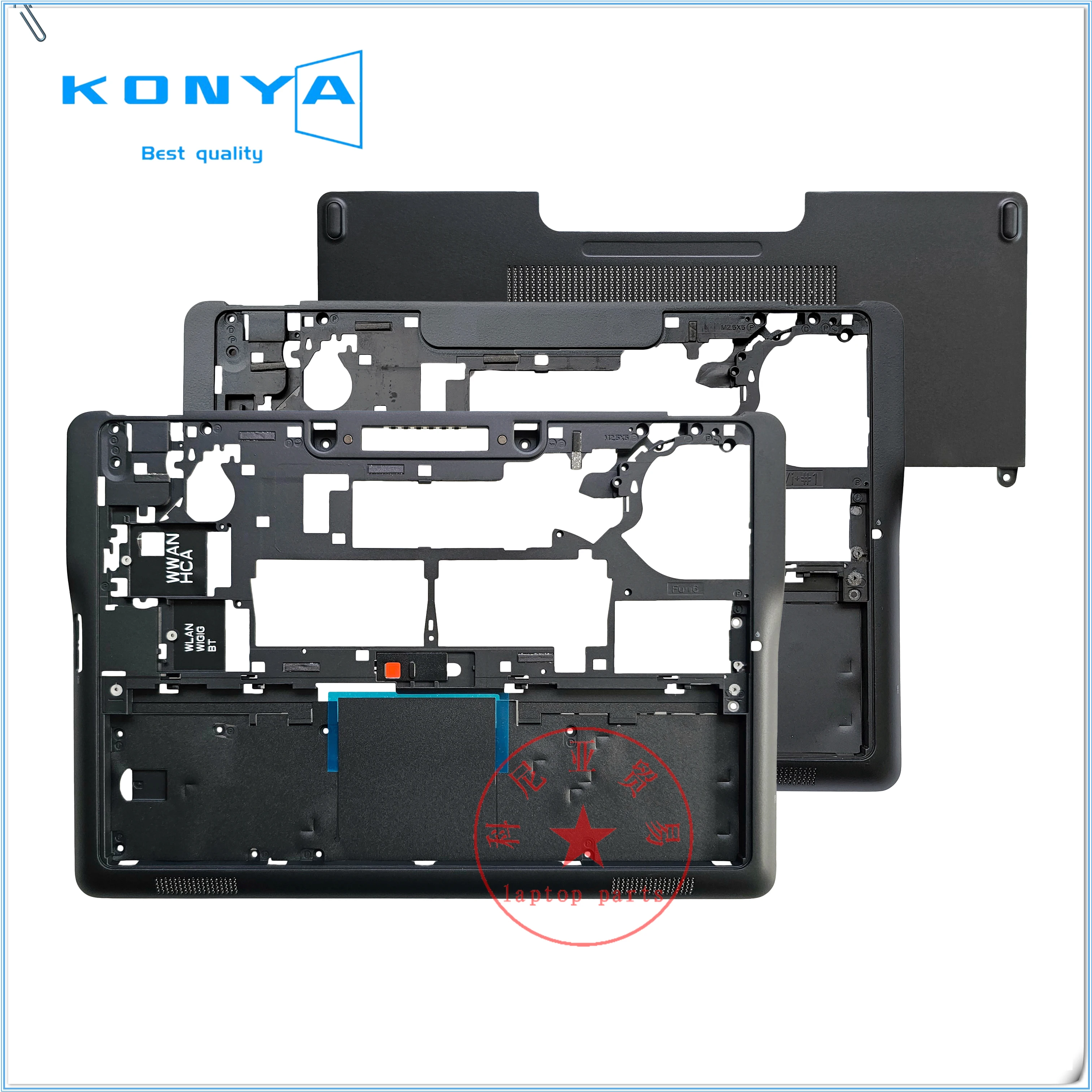 laptop lcd original tampa traseira para dell latitude e7250 series moldura frontal palmrest caixa inferior novo 01