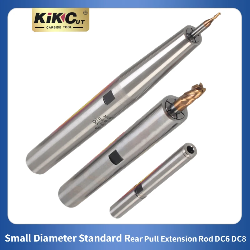 

1 PCS Hot Selling Carbide Milling Tools CNC Machining Center Small Diameter Standard Rear Pull Extension Rod DC6 DC8