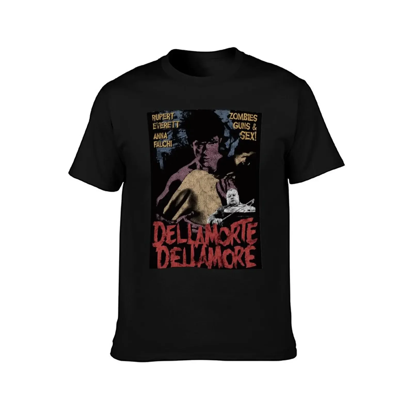 Dellamorte Dellamore, Dylan Dog, Cemetery Man Poster T-Shirt boys whites graphics shirts men graphic