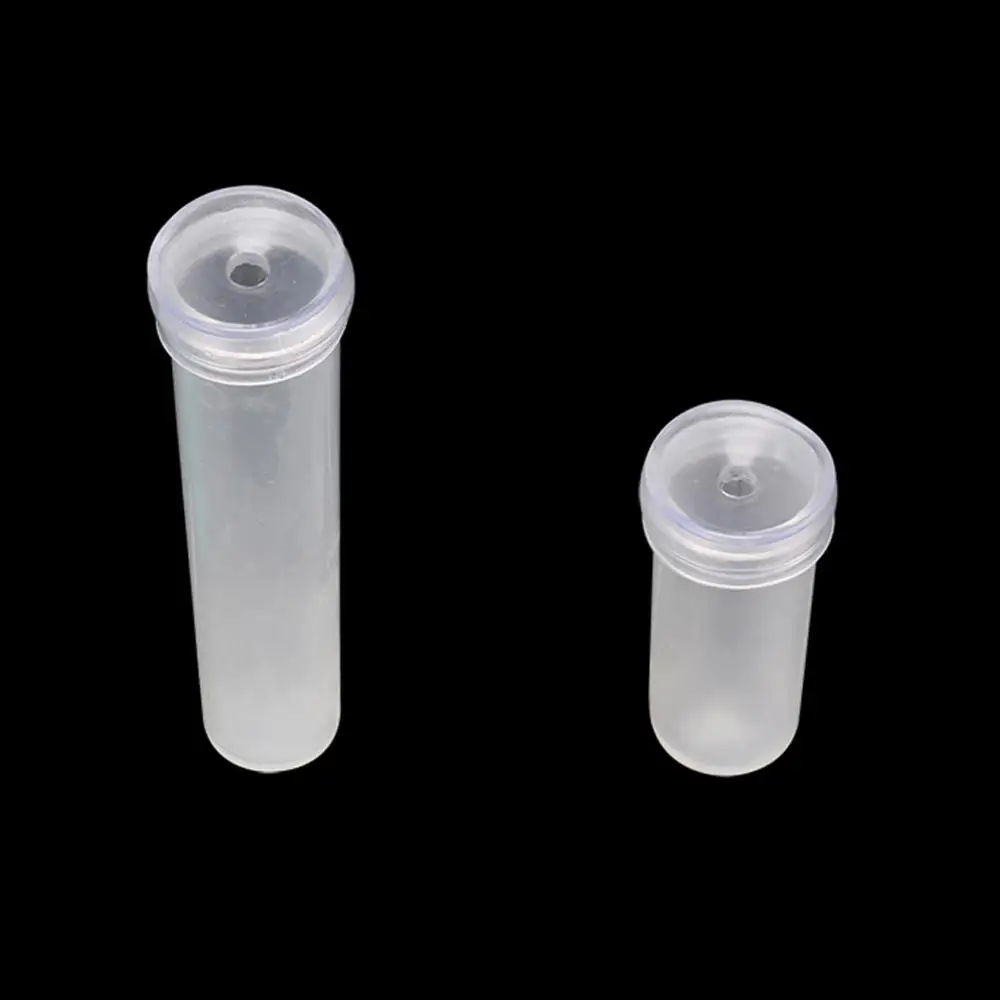 30 Pcs Plastic Flower Nutrition Tube With Cap Keep Fresh Floral Water Storage Hydroponic Container   