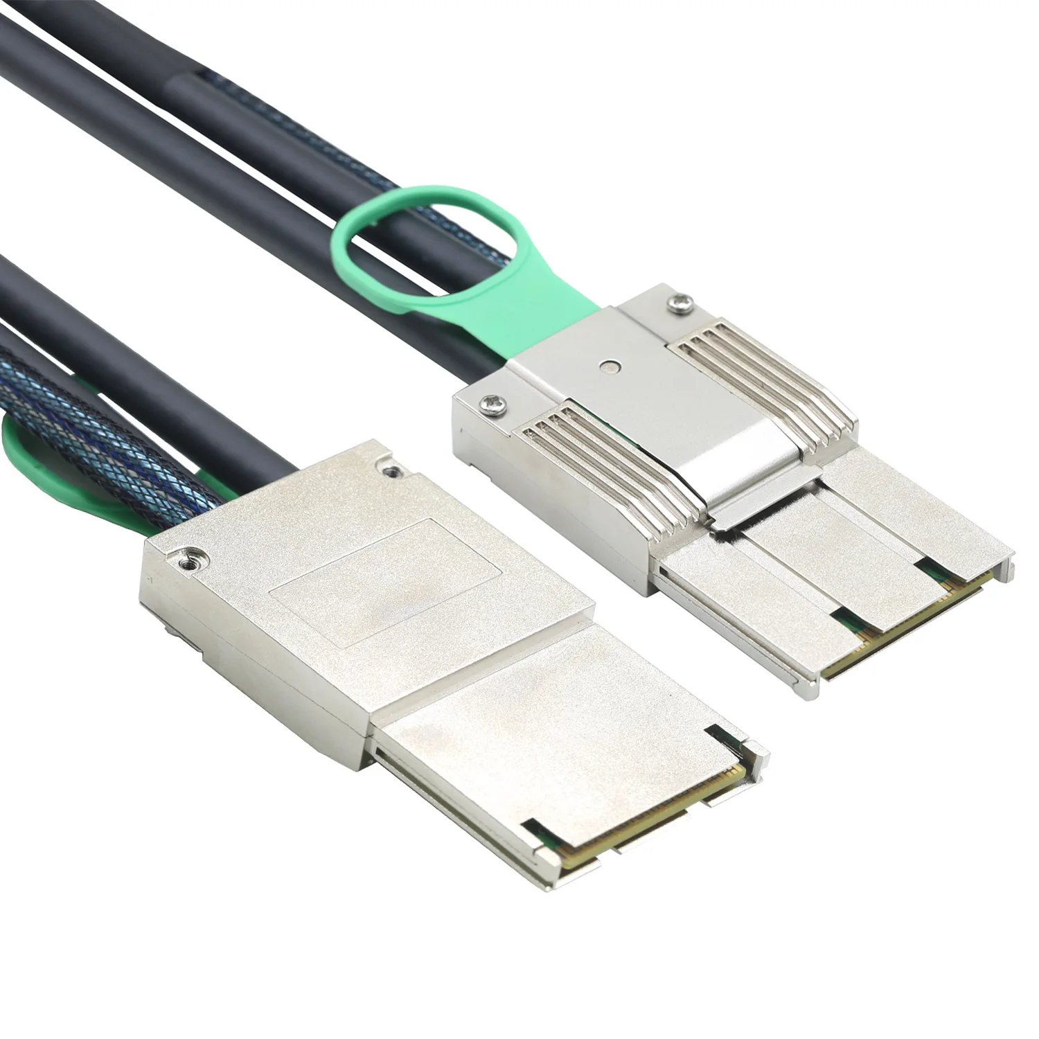 SFF-8088 8X to SFF-8088 8X Mini SAS HD 26P Male to Male Zinc Alloy High Speed Data Cable