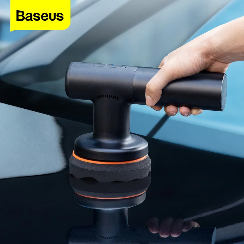 

Baseus Car Polishing Machine Electric Wireless Polisher 3800rpm Adjustable Speed Auto Waxing Tools Accessories