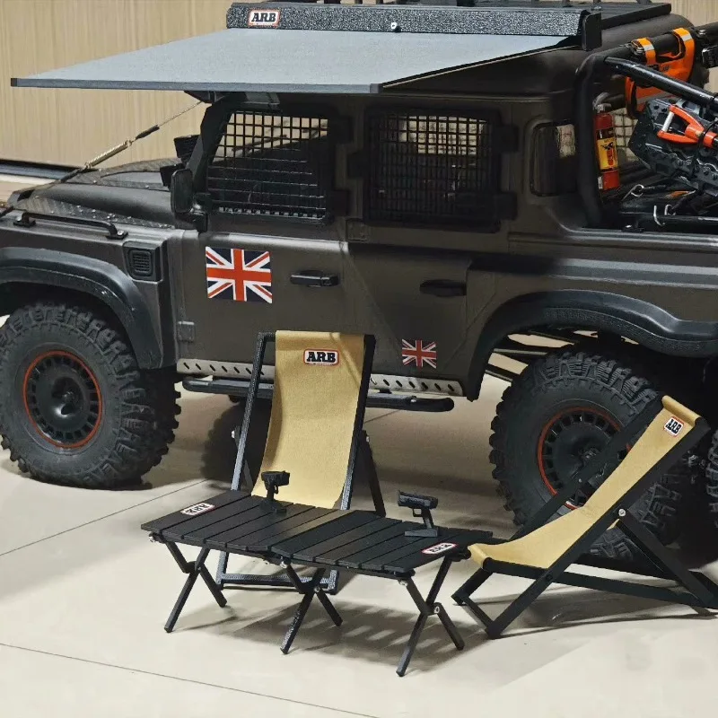 Decorazione simulata del tetto della tenda laterale del tetto per 1/10 RC Crawler Car Traxxas TRX4 Defender Bronco AXIAL SCX10 RC4WD D90 Chevrolet