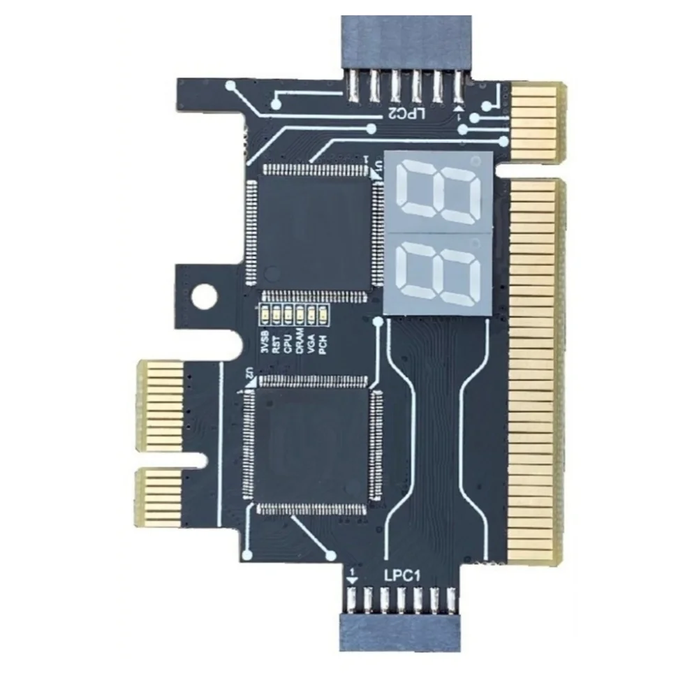 1pc TL631 PRO PCI Express Diagnostic Card For Desktop Laptop Computer Mainboard Supply HDD Debugging Tester