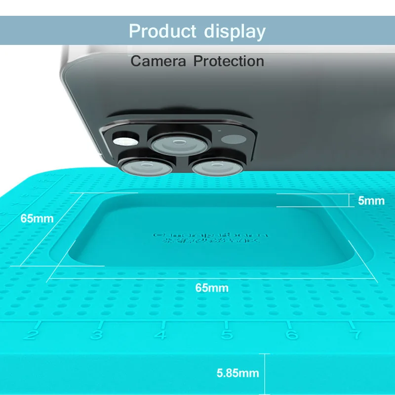 Imagem -04 - Relife Rl004dm Mini Almofada de Reparo de Filme de Tela Lcd com Função de Proteção de Câmera Boa Elasticidade sem Deformação Tapete Antiderrapante