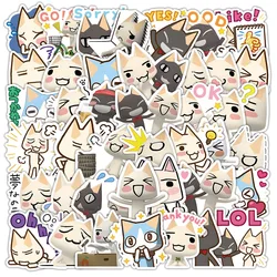 10/30/50PCS Cute Inoue Toro Stickers Cartoon Cat Meme Sticker Funny Graffiti Decals Luggage Laptop Phone Guitar Bike Kids Toys