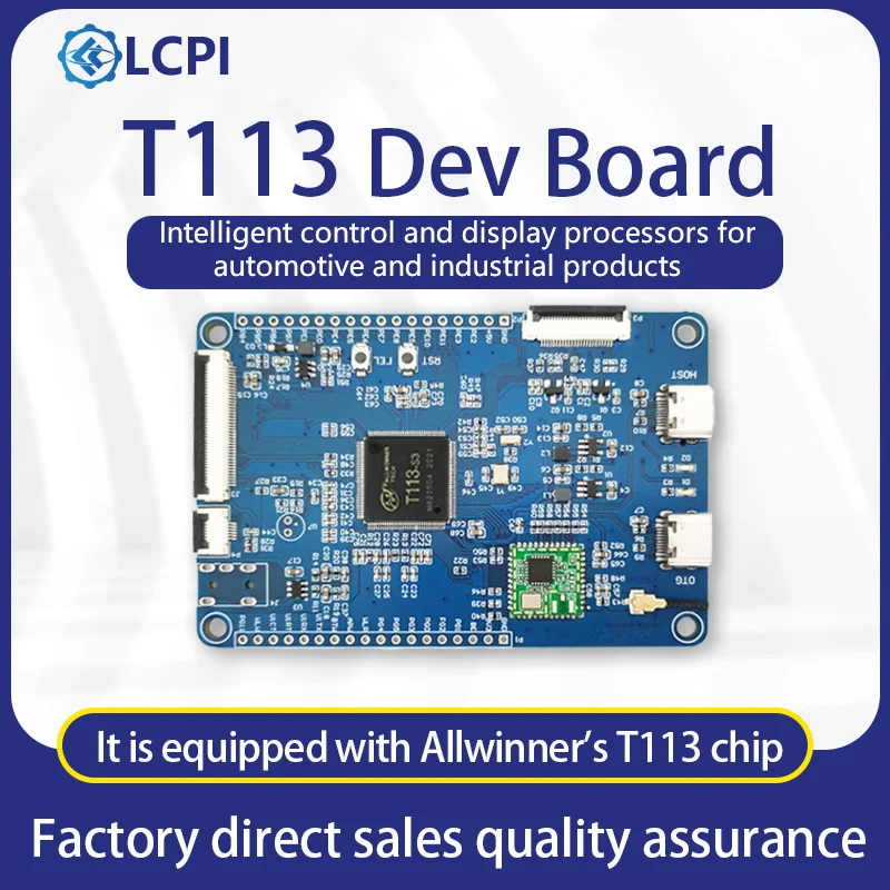 LCPI Allwinner T113 WiFi Display Arm Cortex-A7 F133 Development Board