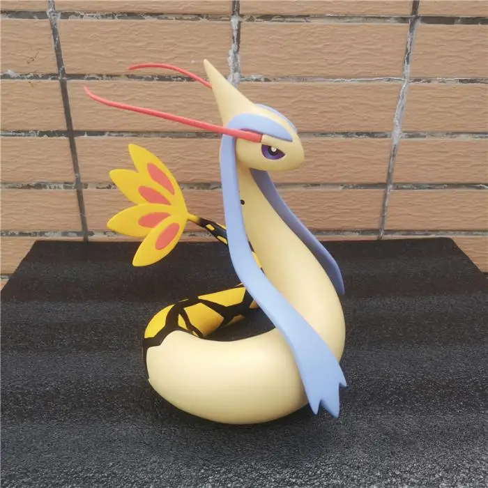 22cm anime pokemon figura 350 milotic figura de ação coleção brinquedo modelo dos desenhos animados ornamento brinquedo pokemon periferia presente aniversário