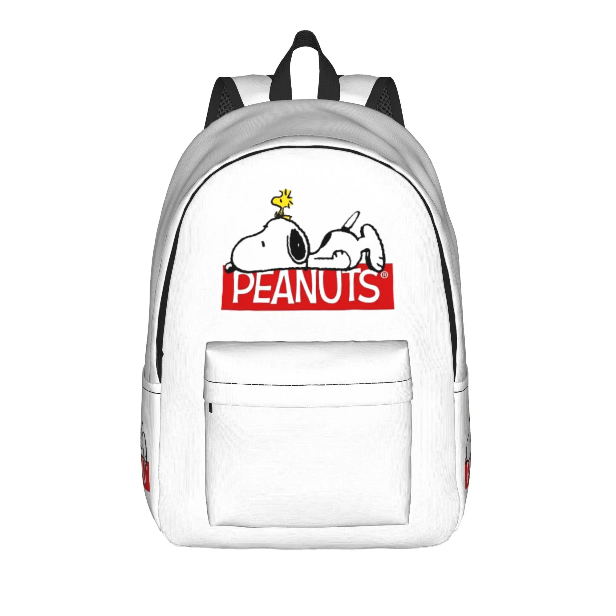 

Snoopys Dog Woodstock Casual Backpack Outdoor Student Hiking Travel Daypack for Men Women Laptop Computer Canvas Bags
