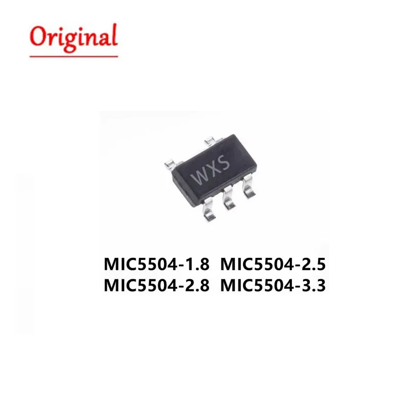 10pcs/lot WXS SXM MIC5504 MIC5504-3.3YM5 MIC5504-3.3 MIC5504-1.8 WXG MIC5504-2.5 WXJ MIC5504-2.8 WXM SOT23-6