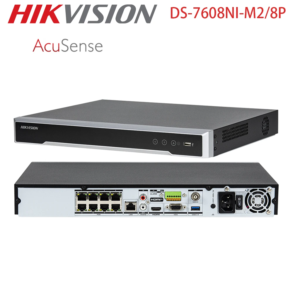 Hikvision 8Ch Poe 8…