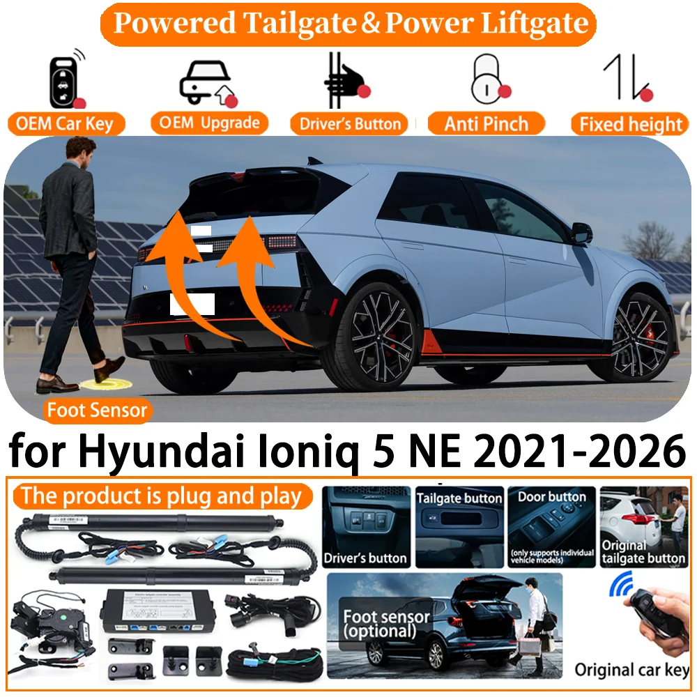 

Smart Powered Tailgate System Automatic Electric Tail Gate Lifting kit Control Lifting Trunk for Hyundai Ioniq 5 NE 2021-2026