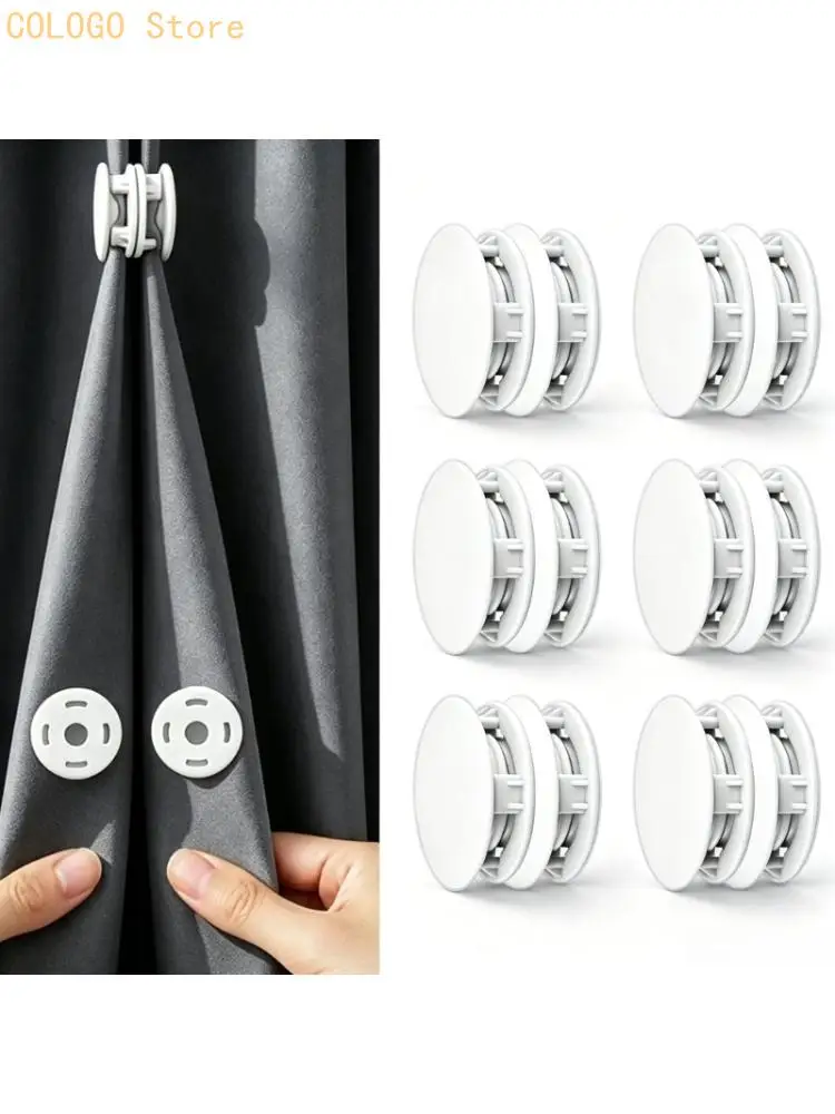Window Curtain Joiners, 12pc Set for Privacy Drapes D0LD