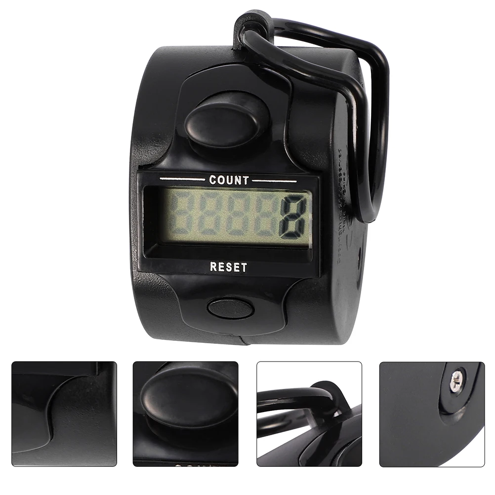 

2pcs Manual Manual Digital Counter Compact Durable Safe Fashion Great Gift Electronic Tally Counters Sports