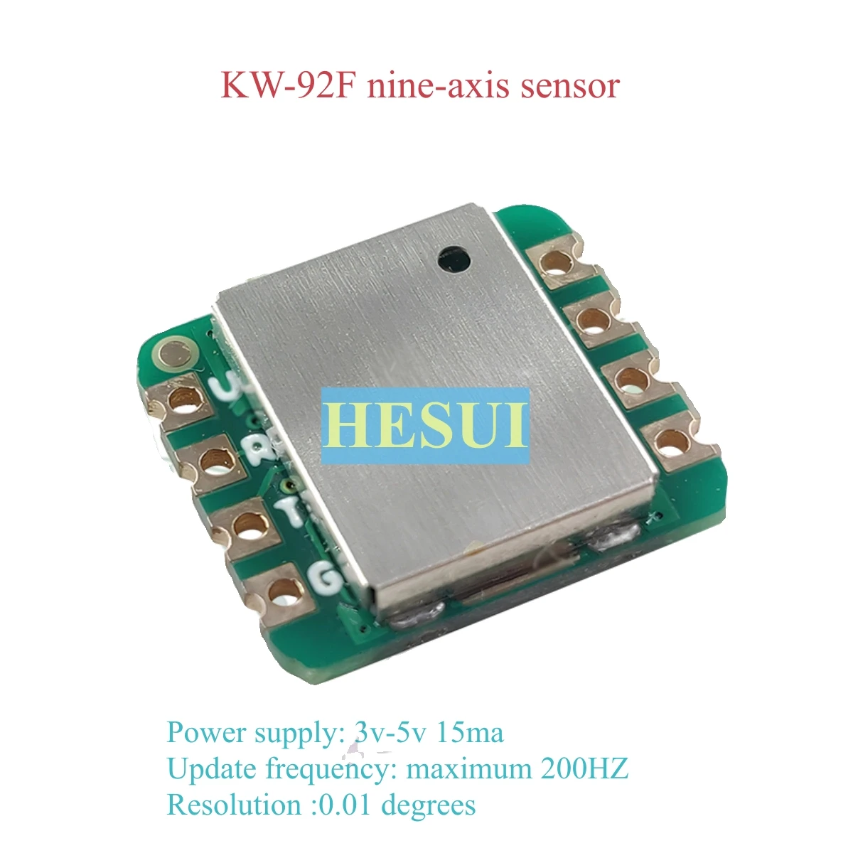 9-axis magnetometer with high precision and high stability output heading Angle KW-92F