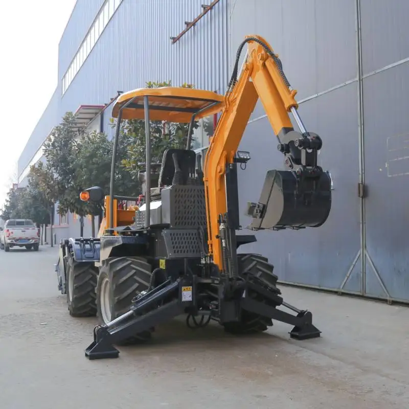 For EPA cheapest china smallest electric wheel backhoe loaders mini for ARTICULATED front  used loader mini loadere tractopelle