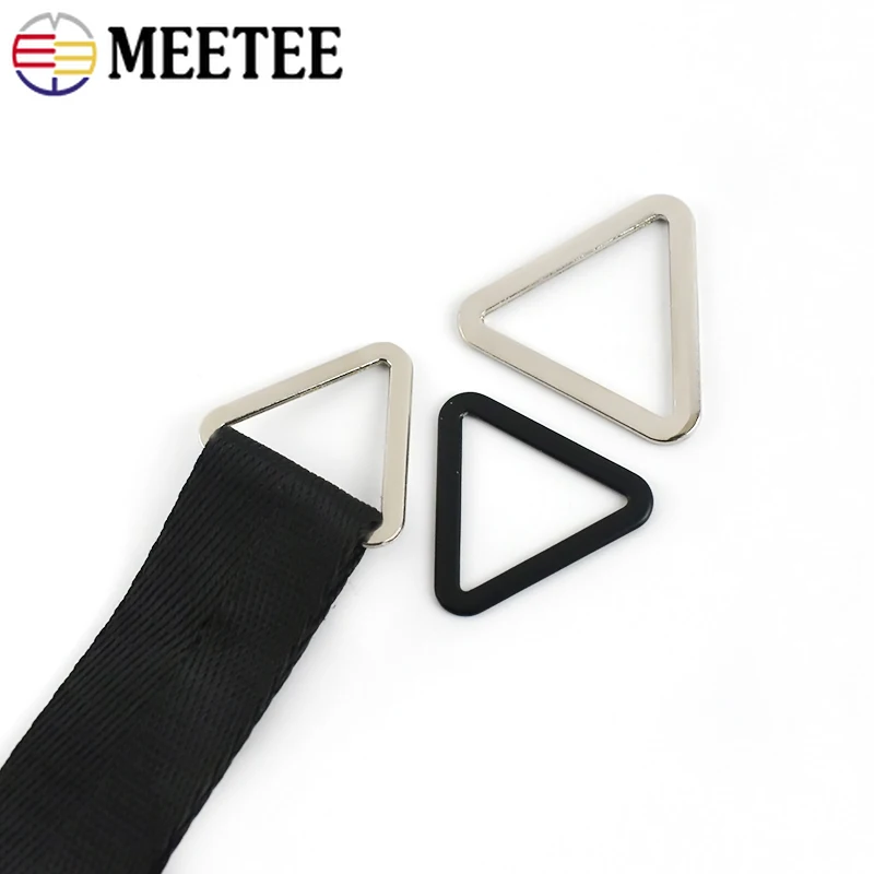 

10/20/30Pcs 18-40mm Flat Metal Ring Buckles Keychain Bag Strap Webbing Connect Loop Garment Decor Clasp DIY Hardware Accessories