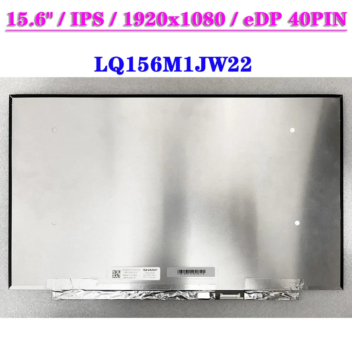 

Original IPS 15.6" LQ156M1JW22 LQ0DASE057 Game Laptop LCD Screen EDP 40Pin 1920x1080 Display Matrix Panel