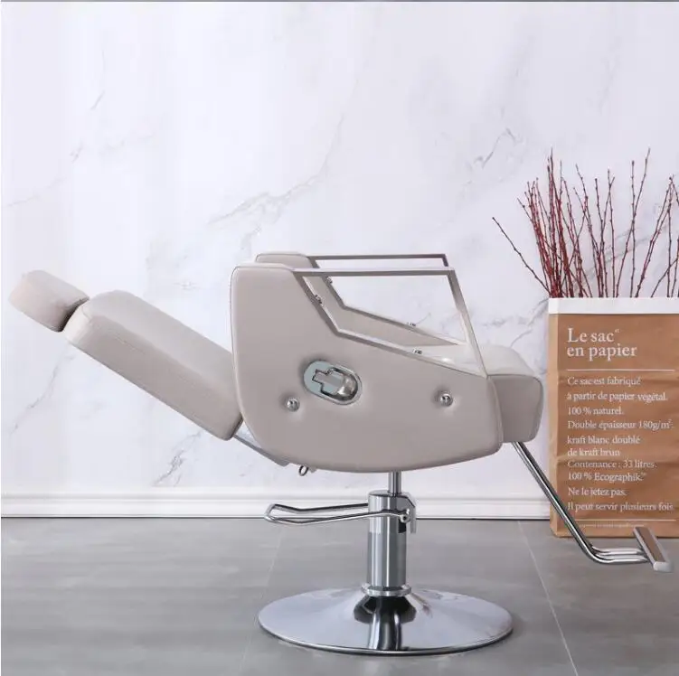 Hair chair lift rotating put inverted chair ironing dyeing shaving chair