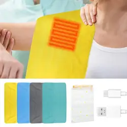 Electric Heating Pad Portable Heated Waist Mat Waterproof USB Small Heated Pads For Hand Foot Leg Back Stomach Winter Supplies