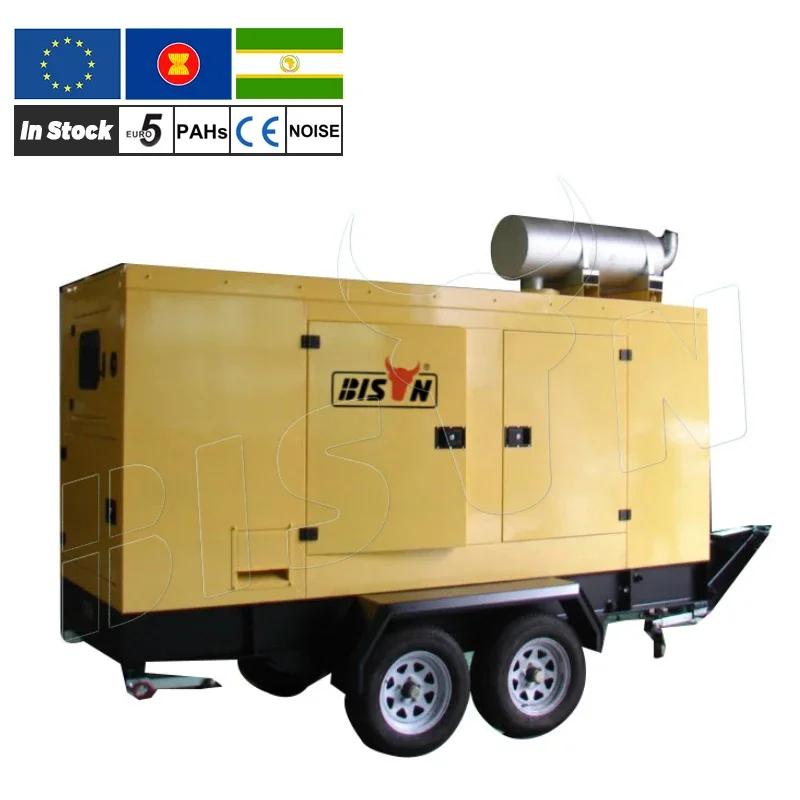 Wholesaling 180 Kva Generator Price 3 Phase Generator Diesel 140 Kw 150kw With Trailer