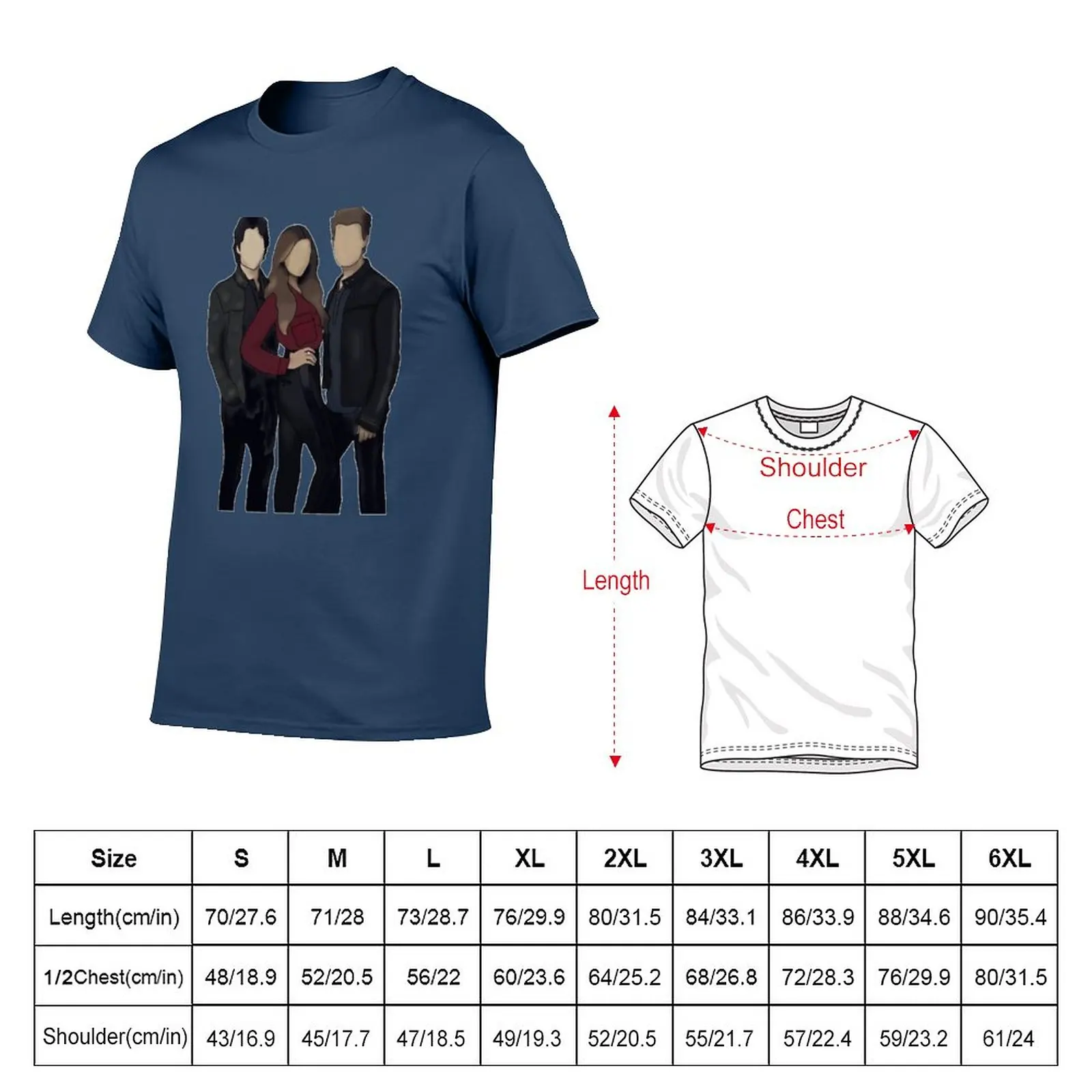 Elena Gilbert _amp_ Salvatore Brothers T-Shirt Aesthetic clothing Oversized t-shirt Tee shirt t shirts men