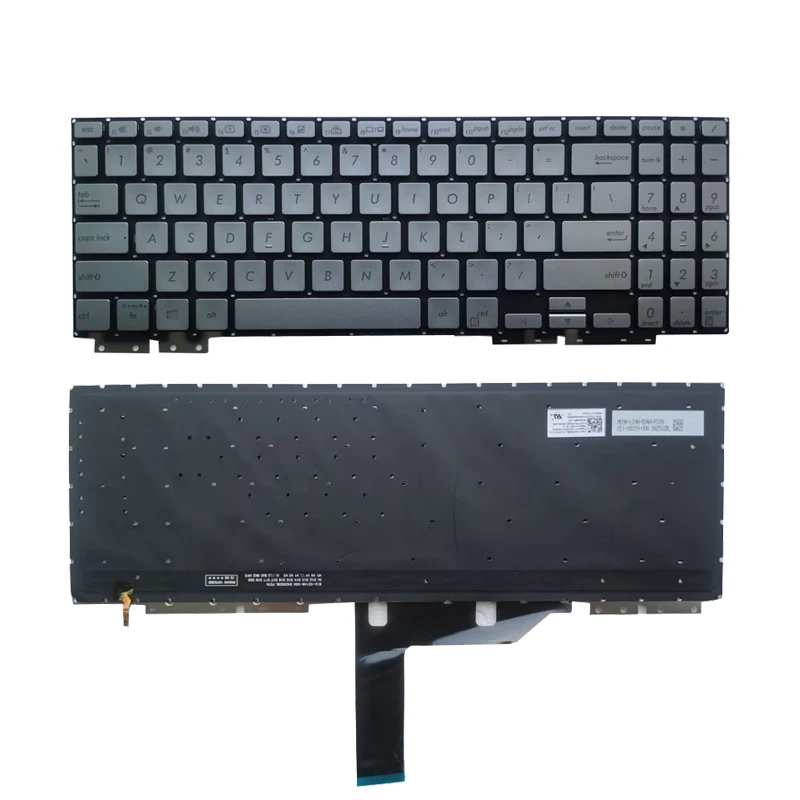 Imagem -04 - Teclado Portátil para Asus Zenbook Flip 15 Eua Ux562 Ux562fdx Ux562f Ux562d Ux562fa Ux562fac Ux562fd Novo