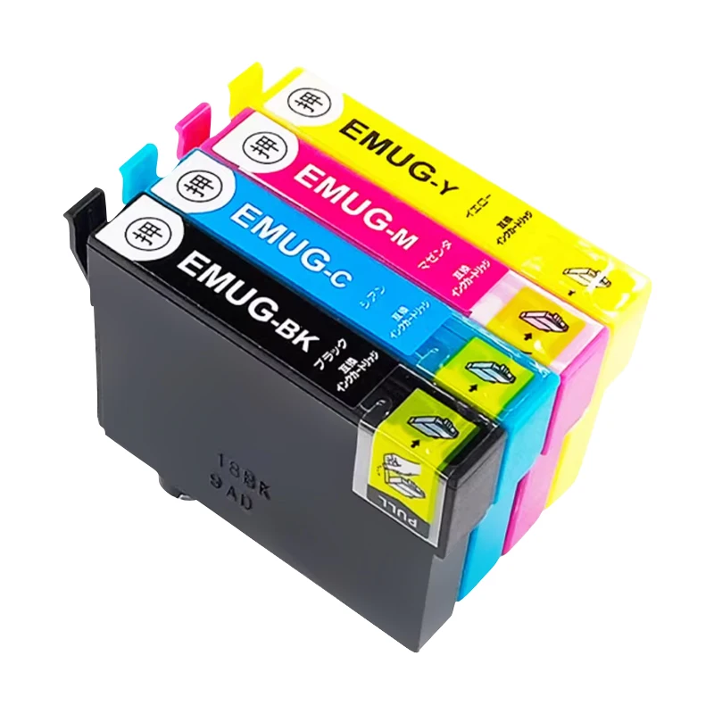 1/2/3/4set Japan MUG Ink Cartridge compatible for Epson EW-052A EW-452A Printers MUGBK MUGC MUGM MUGY 4Color