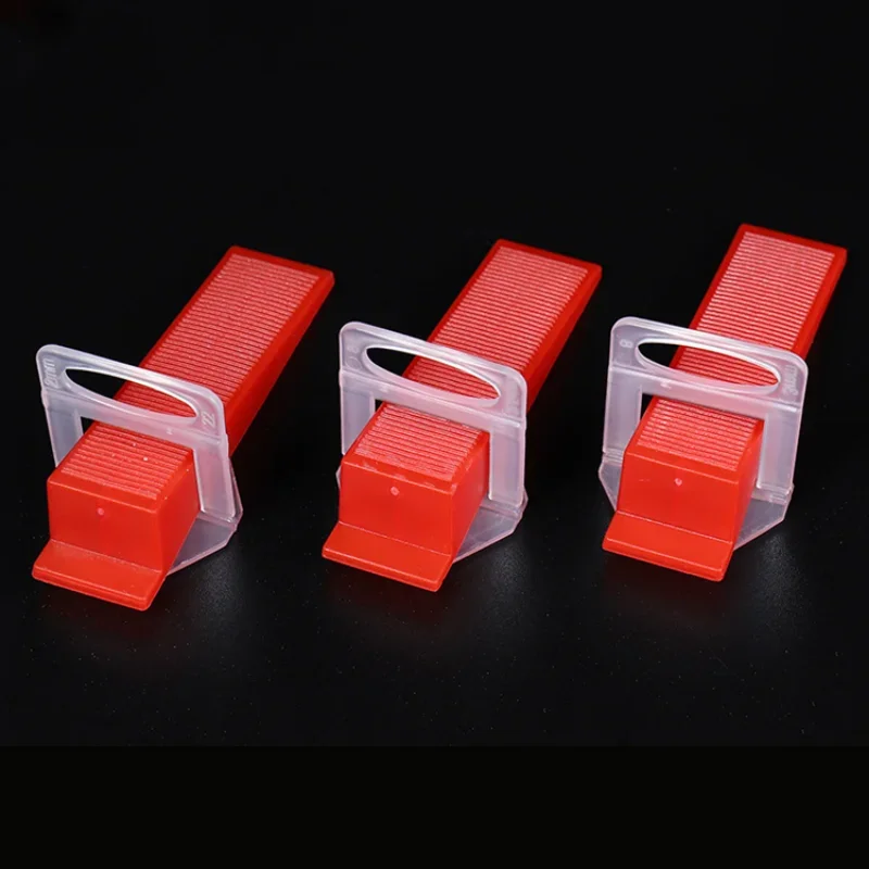 100Pcs Tile Leveling System 1MM Tile Leveler Spacers Clip Construction Tools Parts for DIY Tile Laying Leveling