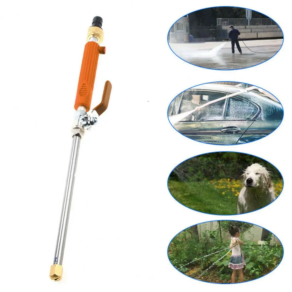 

Universal Garden Hose Pressure Washer High Pressure Power Washer Attachment for Garden Hose Leak-proof Nozzle with Comfortable