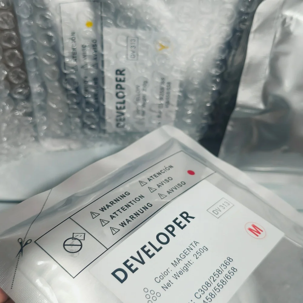 

1 шт. DV313 DV 313 C308 C258 порошок разработчика для Konica Minolta Bizhub C308 C368 C458 C558 C658 C 258 308 368 458 558 CMYK