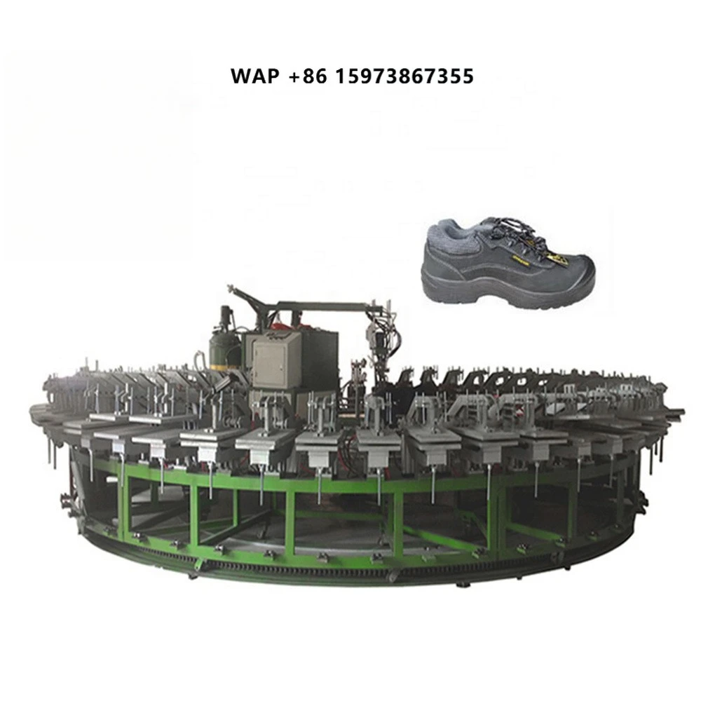 Automatic Sneaker Footwear PU Sole Making Machinery
