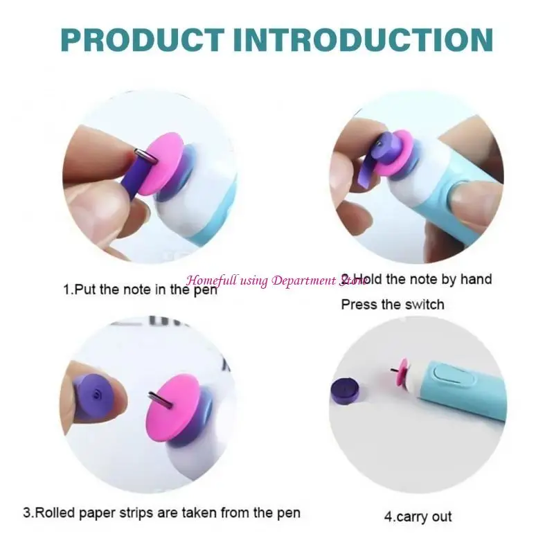 

Electric Quilling Pen Electric Quilling Slot Tool Quilling Tool for Paper Strips