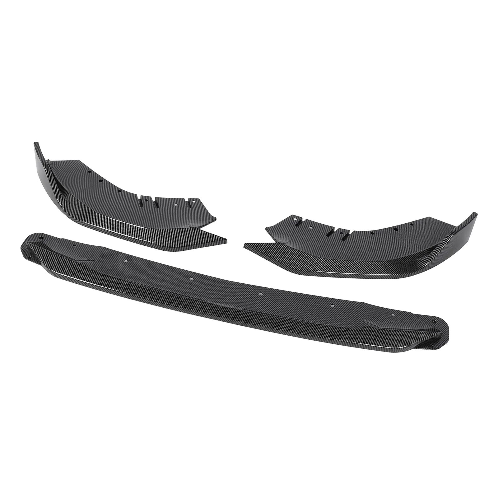 

3PCS Front Bumper Lip Spoiler - Scratch Resistant Sporty Bumper Lip Chin Splitter Diffuser For 2 Series G42 Coupe M Sport