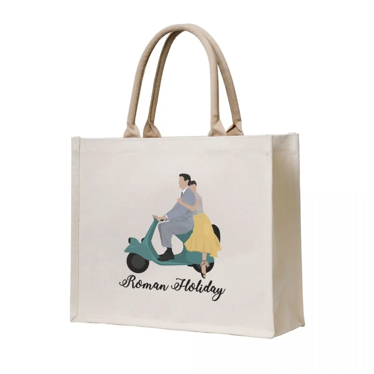 

Roman Holiday Tote Bag tote bag woman woman shopping bag reusable shopping bags custom tote