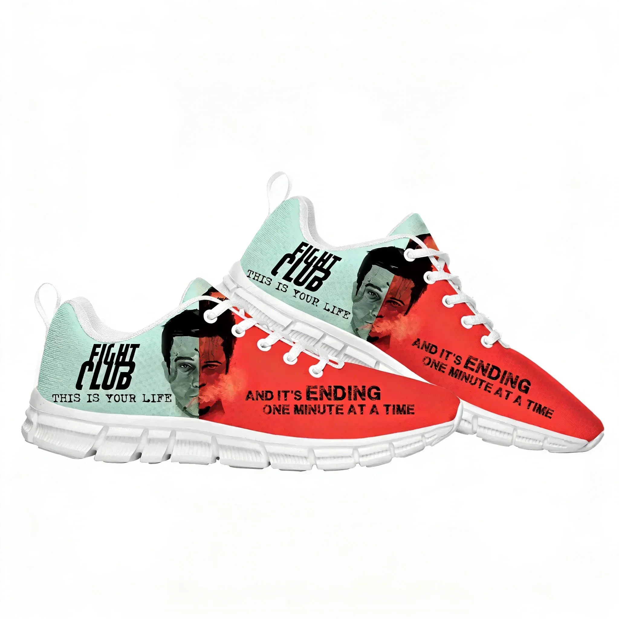 

Fight Club Brad Pitt Movie Sports Shoes Mens Womens Sneakers Parent Sneaker Couple Custom Shoes