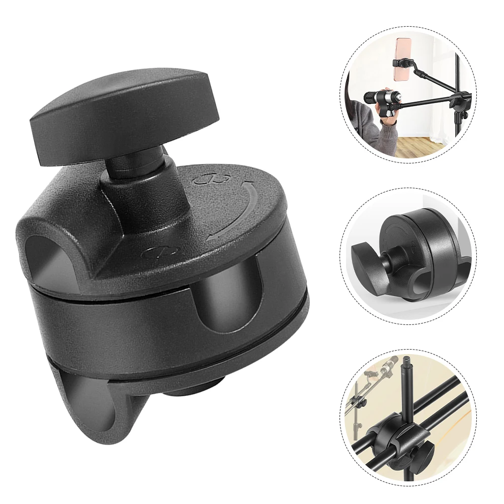 

Capacitor Microphone Stand Adapter Sturdy Metal Construction For Desktop Bedside Workbench Compatible With Various Mic Models