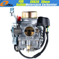 Carburador CVK de 30mm para Keihin CVK30, Carb GY6, 150cc, 200cc, 250cc, 260cc, 300cc, Motor, ATV, Quad, Scooter, motocicleta