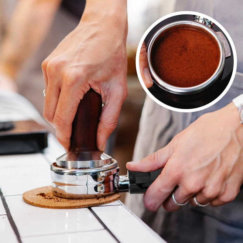 51mm Boden Filter Kaffeemaschine Zubehör Inländischen Kaffeemaschine Zubehör Halterung Griff Hohl Griff