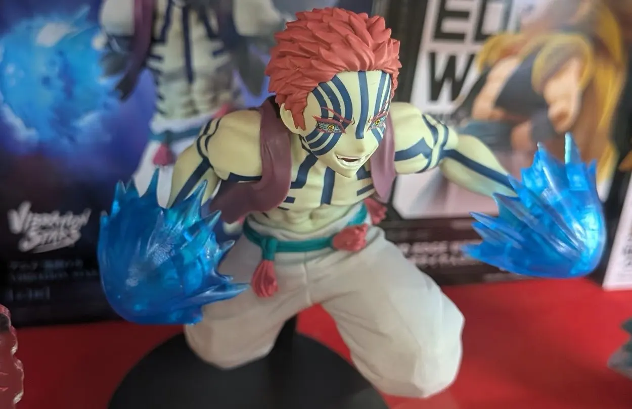 Auf Lager Bandai Original Echte Banpresto Anime Yaiba Akaza Vibration Stars Plus 14cm Modellfigur – Detail 6