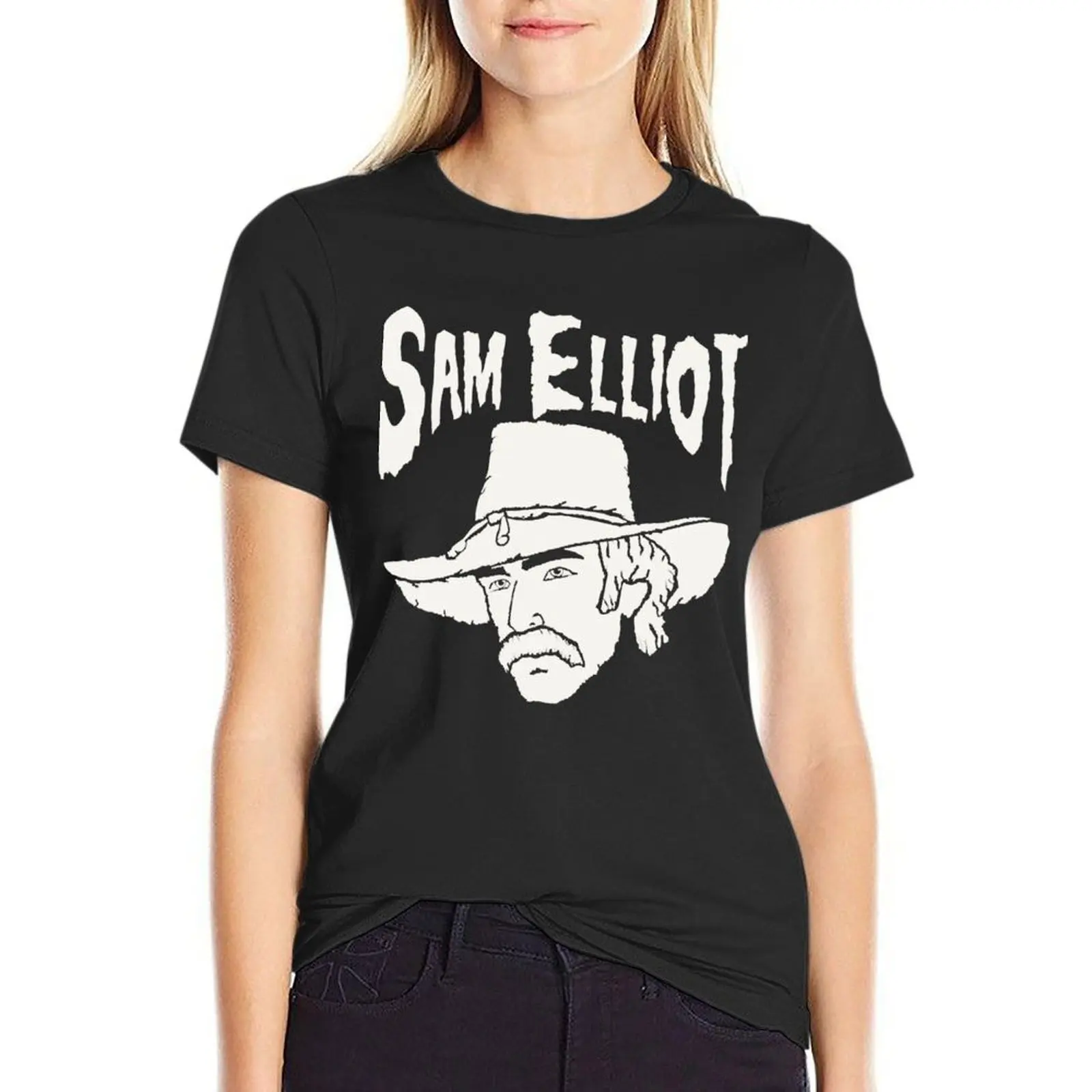 Women Men Sam Elliot Samhain Sam Awesome For Movie Fan T-Shirt plus size tops graphics korean fashion tees cotton t shirts Women