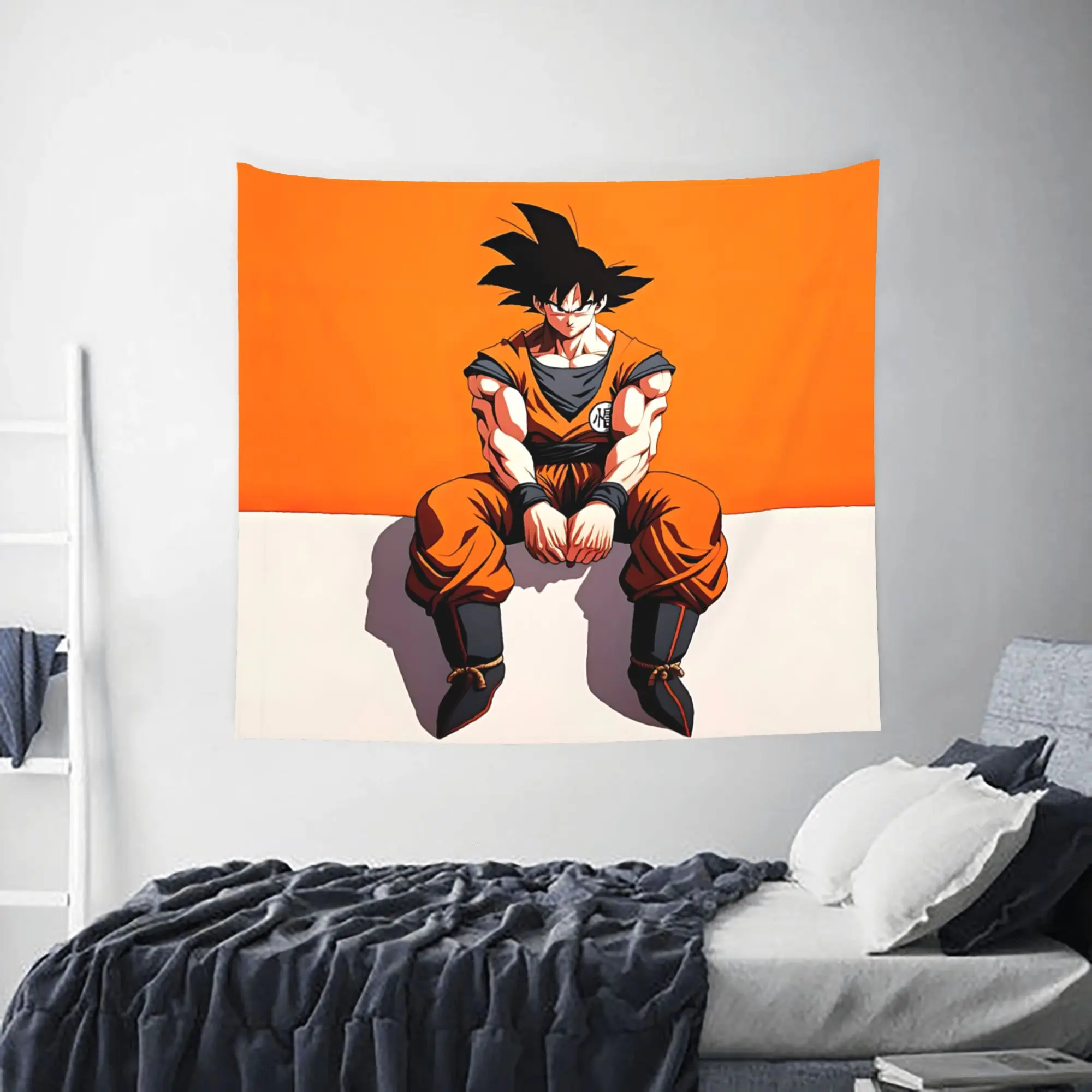Customized Dragon Ball Goku cutecore Tapestry Bedroom Decoration funko Wall Hanging Blanket Tapestry Cool Stuff For Room
