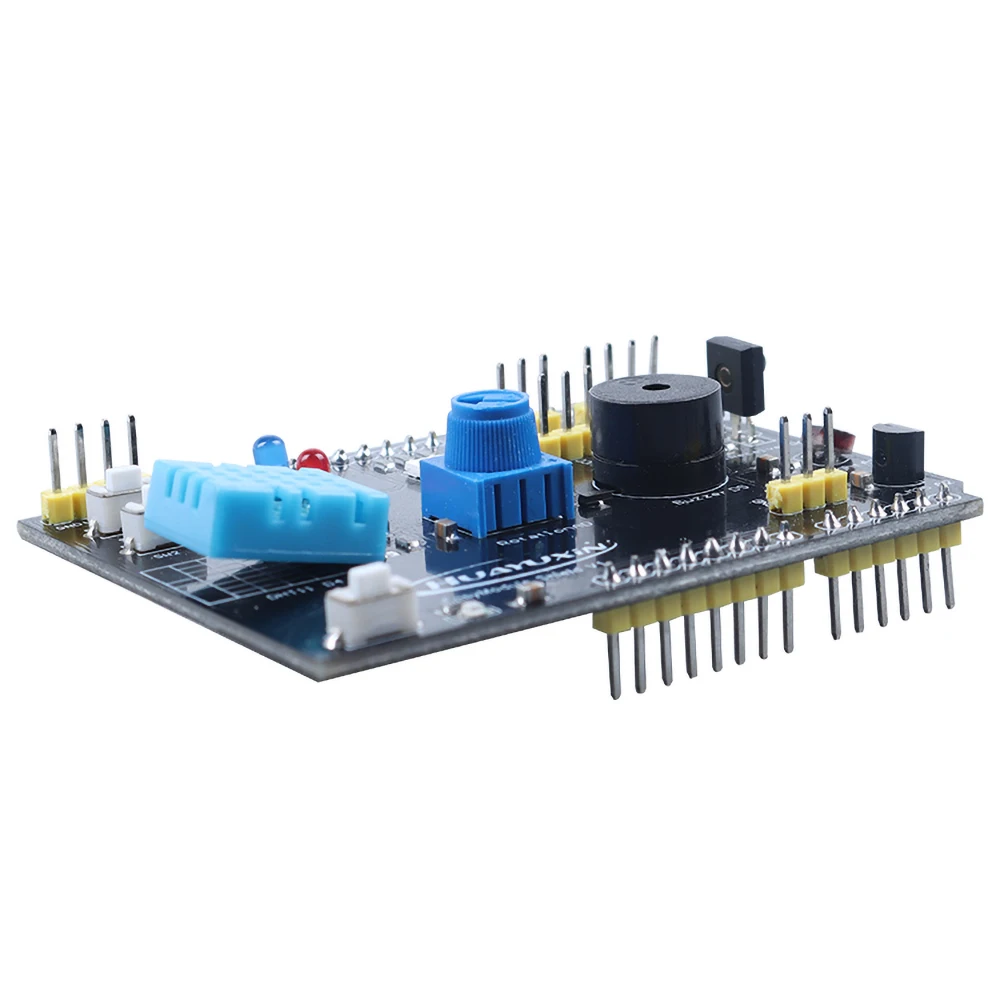 Multifunction Sensor Expansion Board DHT11 LM35 Temperature Humidity For Arduino UNO RGB LED IR Receiver Buzzer Electronic Board