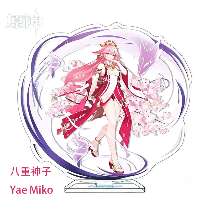 Genshin Impact Acrylic Stand Figure Halloween Gift Anime Game Peripheral Standee Collection Merchandise Cosplay Prop