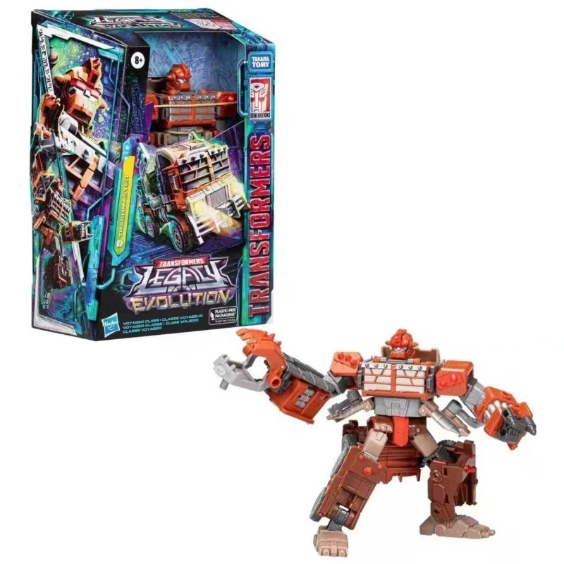 Nuovi Giocattoli Originali Hasbro Transformers Classic Legacy Evolution Voyager Trashmaster Action Figure