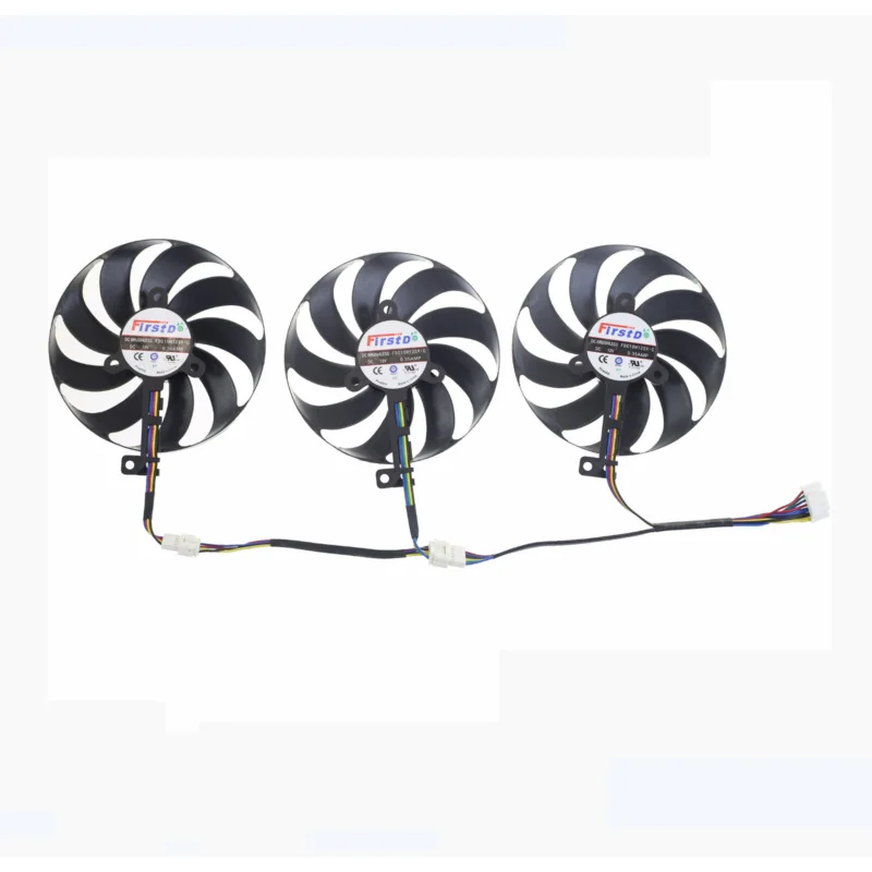 3PCS 87MM FDC10H12S9-C Graphics card fan For ASUS ROG STRIX RTX2070S 2080 2080Ti