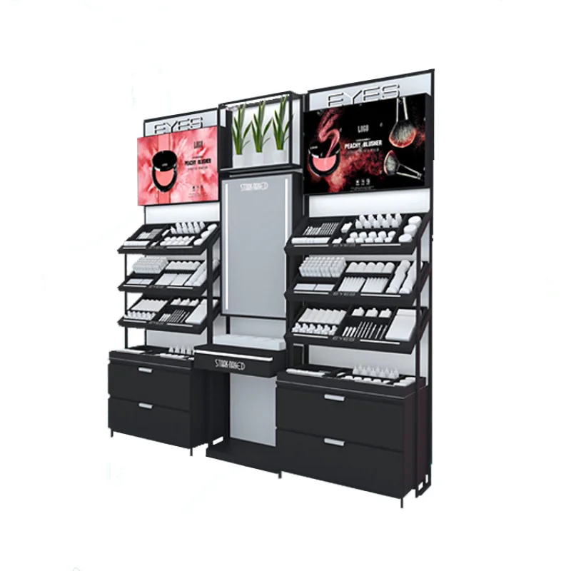 

Customize.Kainice Display Racks Shops Single-sided Skincare Display Cosmetics Displays Beauty Products